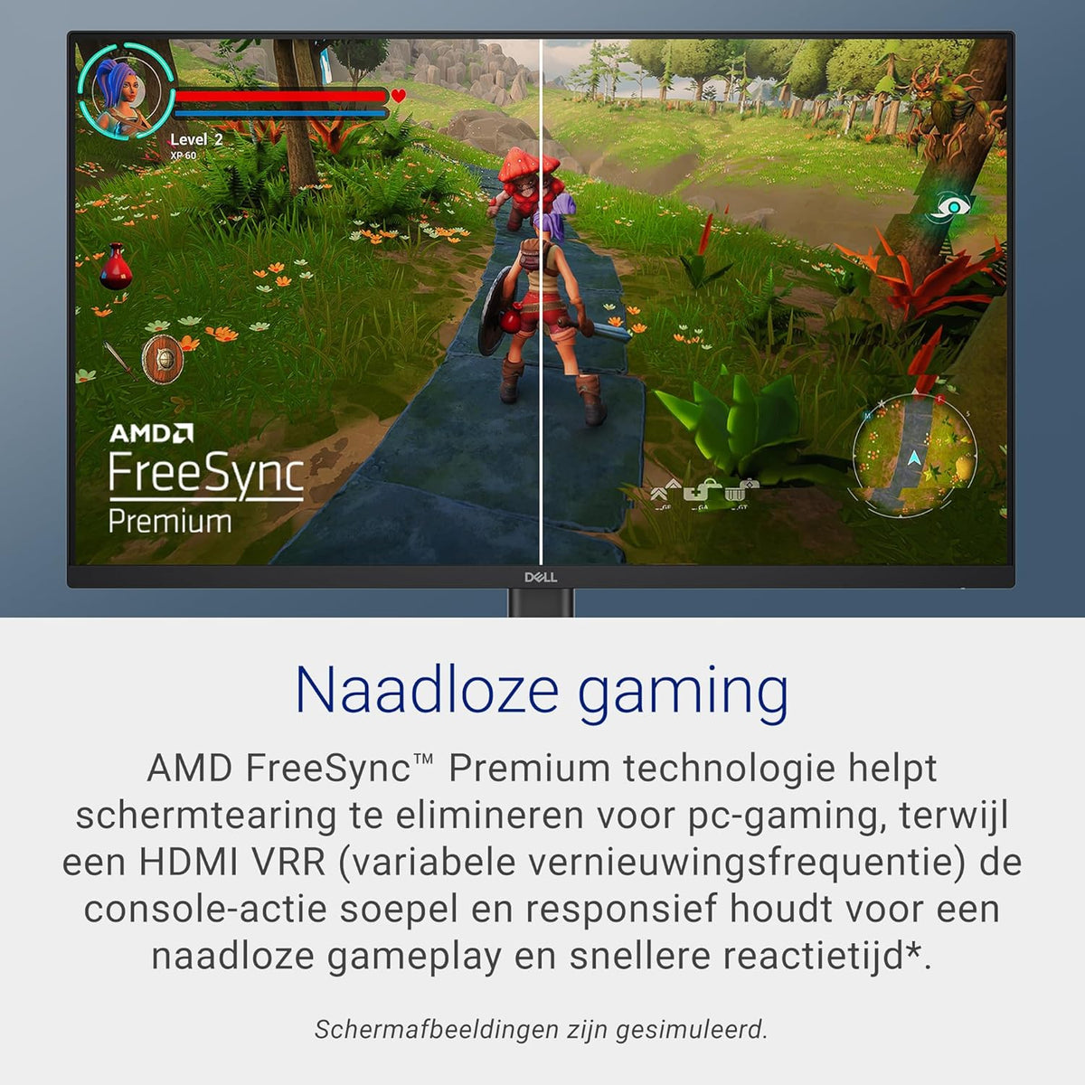 Dell SE2425HG 24 Inch Full HD IPS Gaming Monitor 200Hz 1ms AMD FreeSync Premium 99% sRGB HDMI DisplayPort