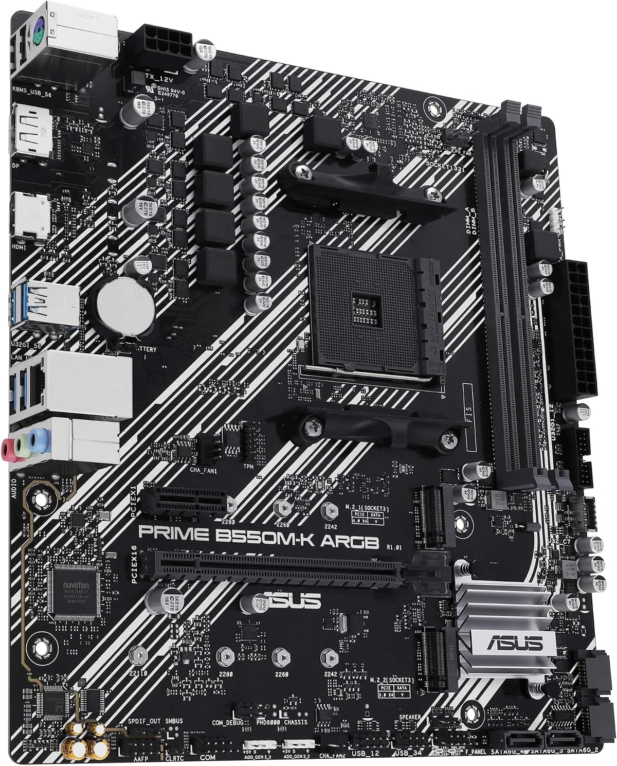 Motherboard ASUS PRIME B550M-K ARGB AM4