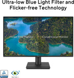ASUS VA249HG – 23.8-Inch IPS Full HD 1920x1080, 120Hz, 1ms MPRT, HDMI & VGA, Low Blue Light, Flicker-Free, VESA mountable