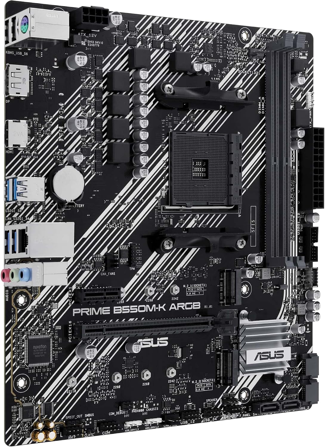 Motherboard ASUS PRIME B550M-K ARGB AM4