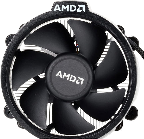 معالج AMD Ryzen 5 5500 Tray من الأمام يوضح الملامس