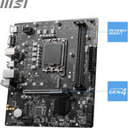 اللوحة الأم MSI PRO H610M-E إنتل DDR4