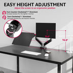 Redragon GMK915 Dual Monitor Mount Stand