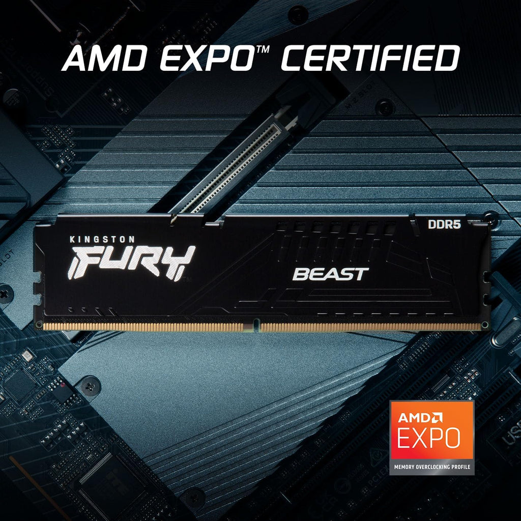 رام Kingston Fury Beast 16GB صندوق البيع الرسمي