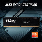 رام Kingston Fury Beast 16GB صندوق البيع الرسمي