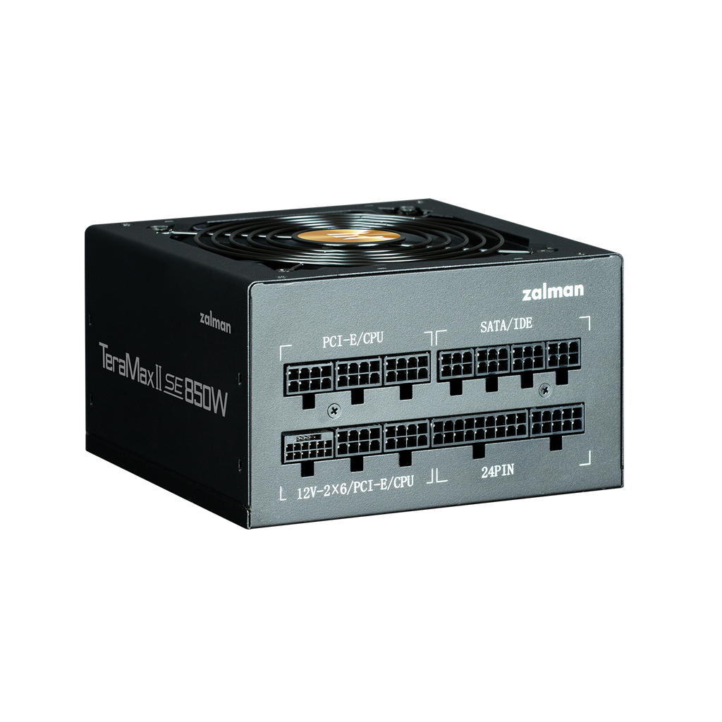 مزود طاقة ZALMAN TeraMax II SE 850W من زاوية جانبية