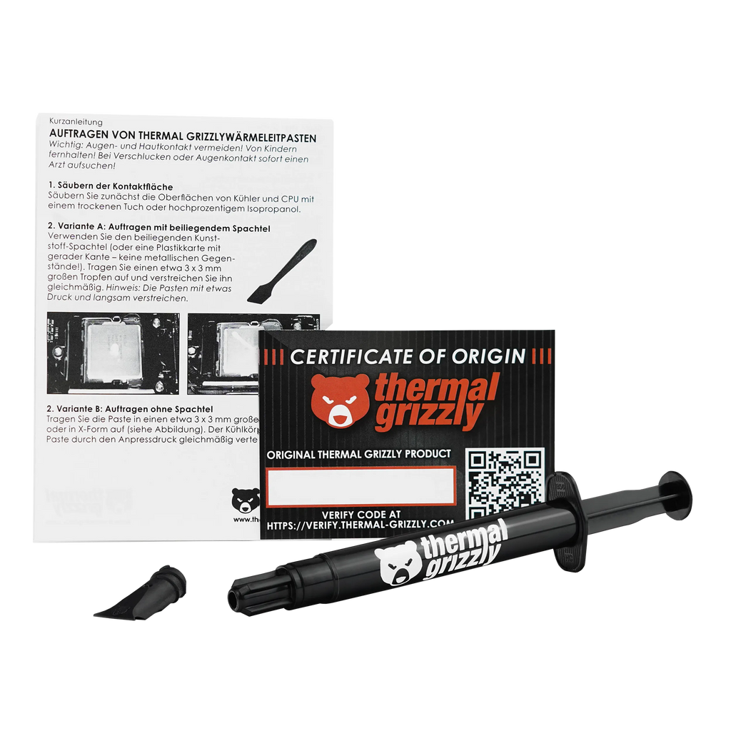 Thermal Grizzly TG-H-015-R Hydronaut 3.9g 1.5ml Thermal Paste
