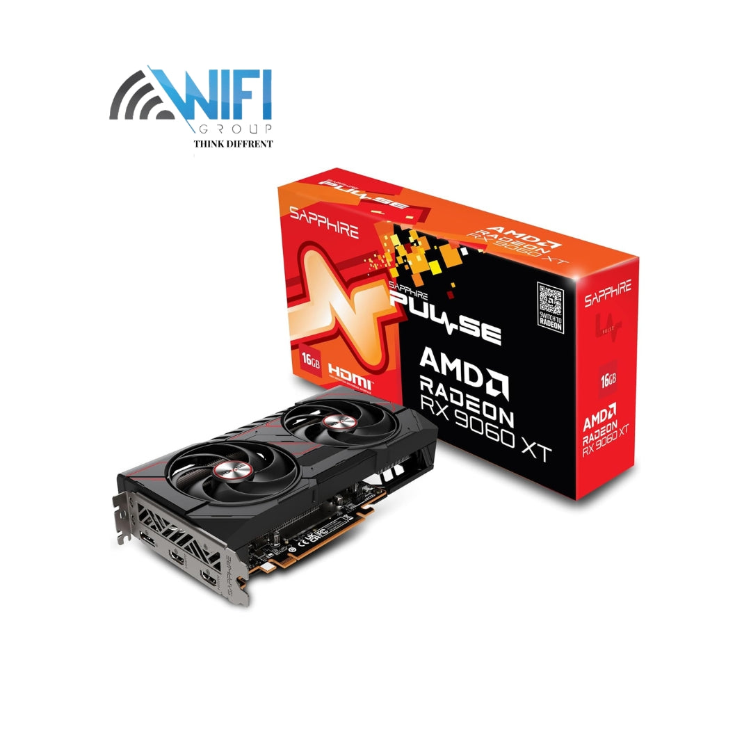 Sapphire Pulse Radeon RX 9060 XT 16Gb GDDR6 gaming OC Graphic Card
