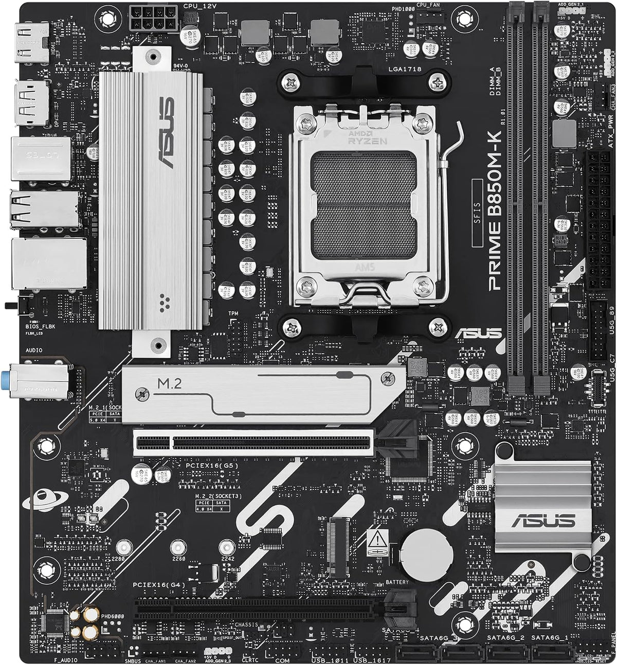 ASUS PRIME B850M-K AM5 Motherboard