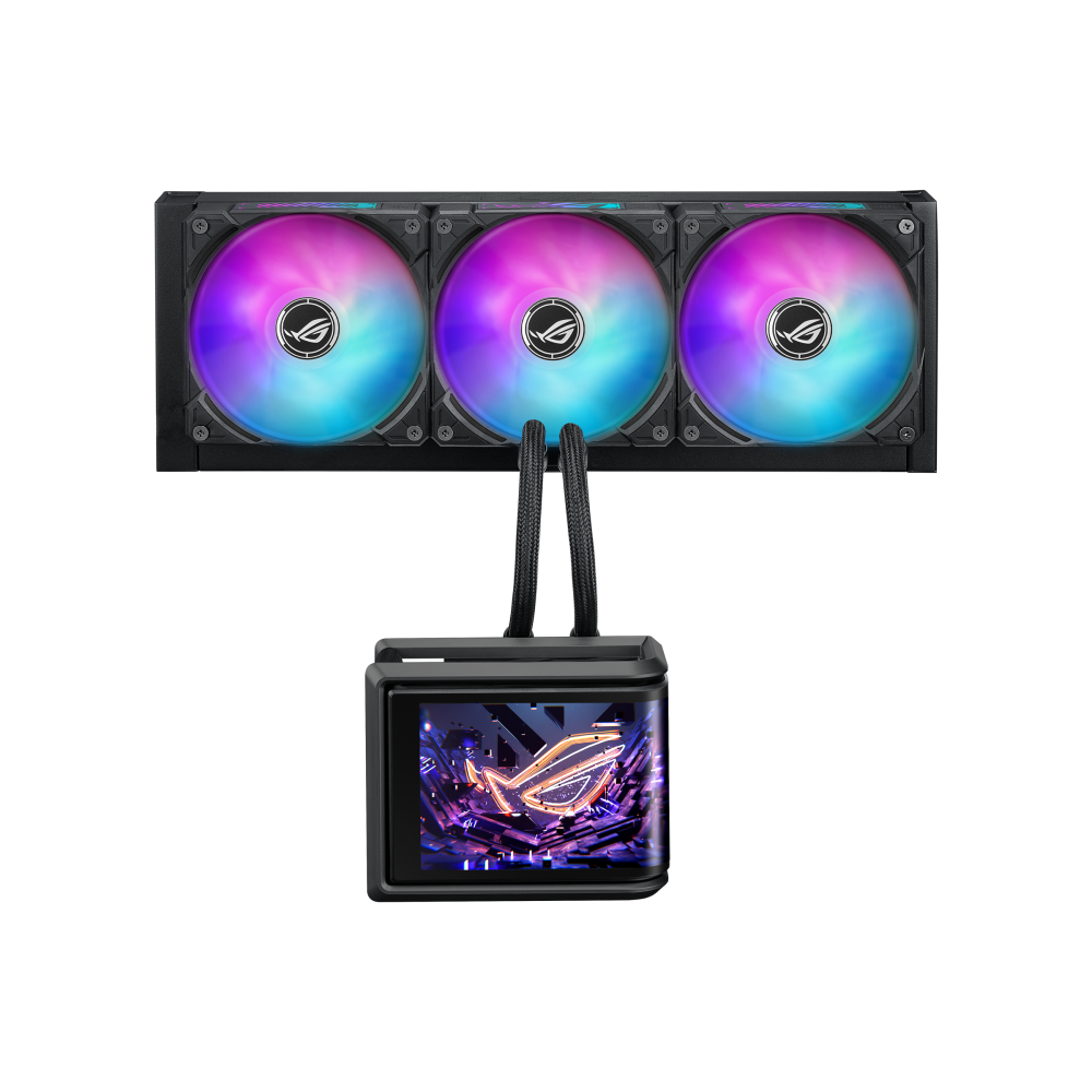 Asus ROG Ryuo IV SLC 360 ARGB with 6.67 Inch AMOLED Display Liquid CPU Cooler