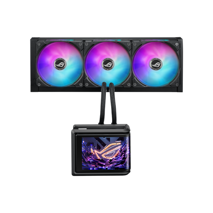 Asus ROG Ryuo IV SLC 360 ARGB with 6.67 Inch AMOLED Display Liquid CPU Cooler