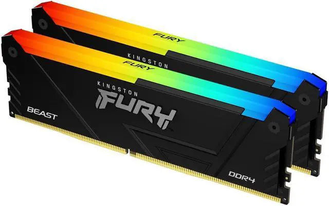 KINGSTON FURY BEAST RGB 64GB (2X32GB) 3600MHZ DDR4 RAM