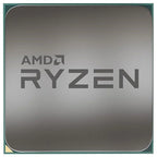 معالج AMD Ryzen 5 3400G يوضح الملصق المعدني