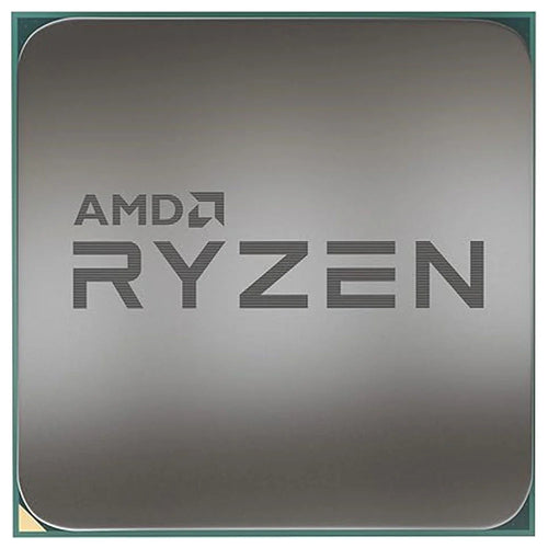 معالج AMD Ryzen 5 3400G يوضح الملصق المعدني