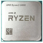 معالج AMD Ryzen 5 3400G Tray - سوكيت AM4 من الخلف