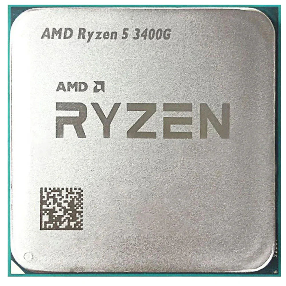 معالج AMD Ryzen 5 3400G من زاوية جانبية