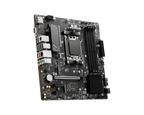 لوحة أم MSI PRO B650M-P AMD DDR5 - منظر كامل للوحة ومكوناتها