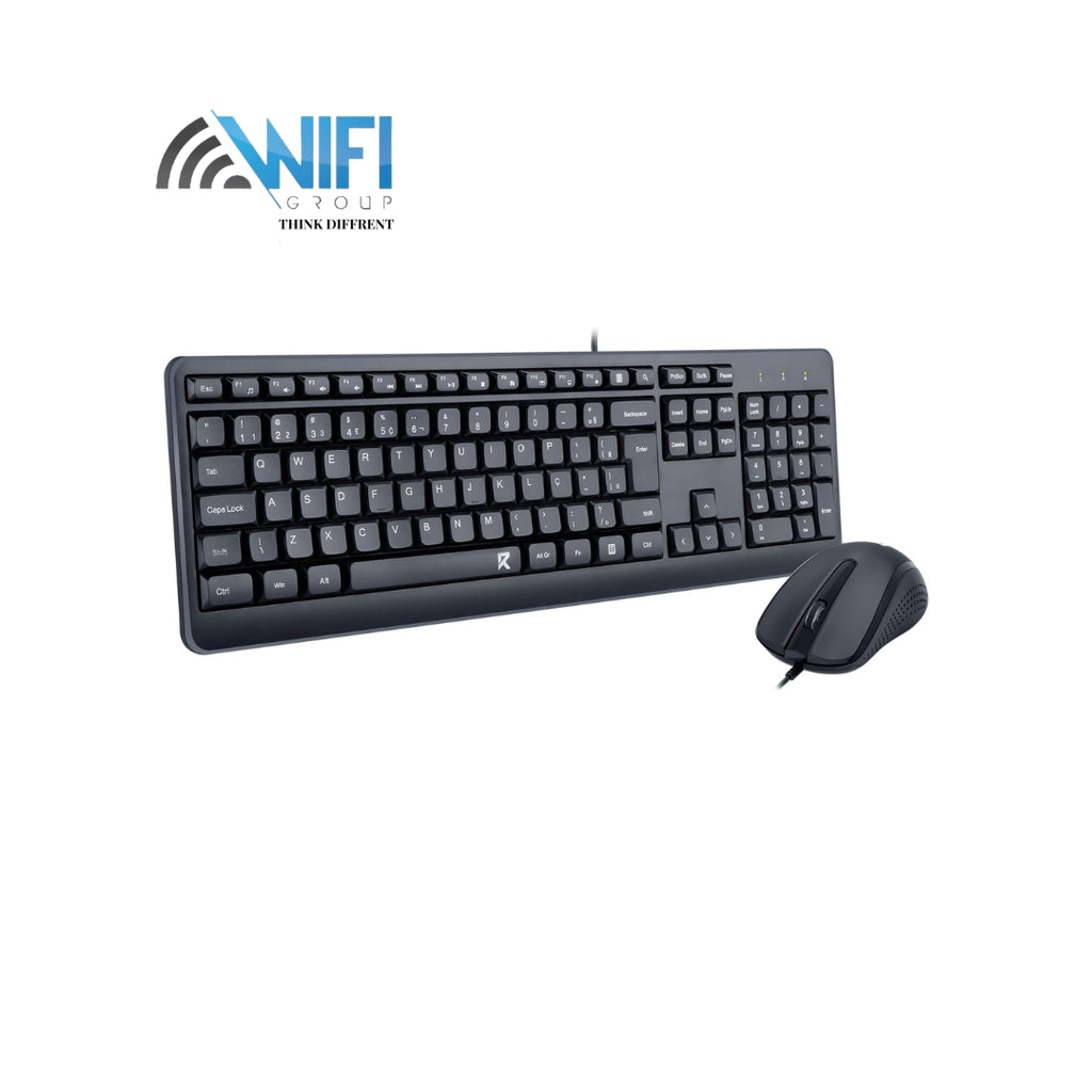 Redragon BS-7092 Wired Keyboard & Mouse Combo (Black)