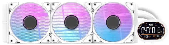 Darkflash DH240D LIQUID COOLER WITH DISPLAY White