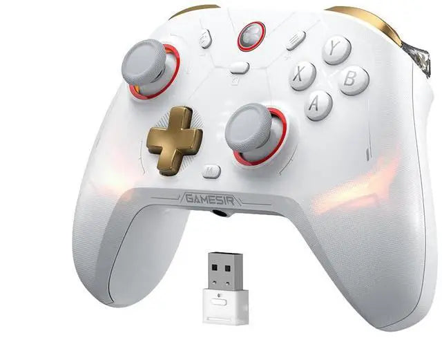 GameSir Cyclone 2 Wireless Controller White with Charging Dock
