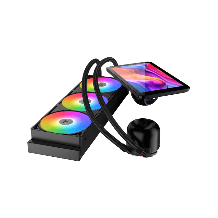 مبرد Xigmatek Connect Pro 360 - الشاشة