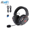 سماعة Redragon H858 Arrow Pro Carbon من الأمام - منظر كامل