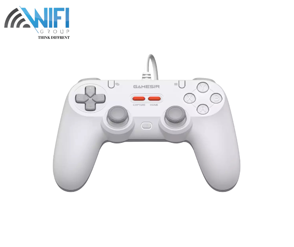 جهاز تحكم GameSir T3 Lite أبيض - منظر أمامي
