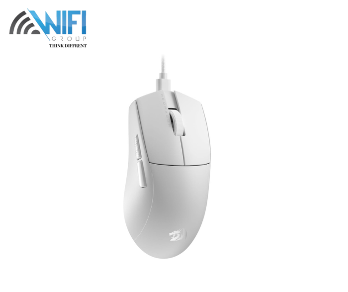 فأرة Redragon M724 أبيض - منظر أمامي