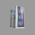 DarkFlash DK352 Plus ATX PC White Case