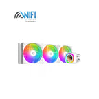 ID-COOLING FX360 LCD Gen 7 Pro Pump ARGB White AIO Liquid Cpu Cooler