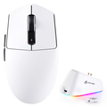 Attack Shark G3PRO lightweight three-mode mouse white