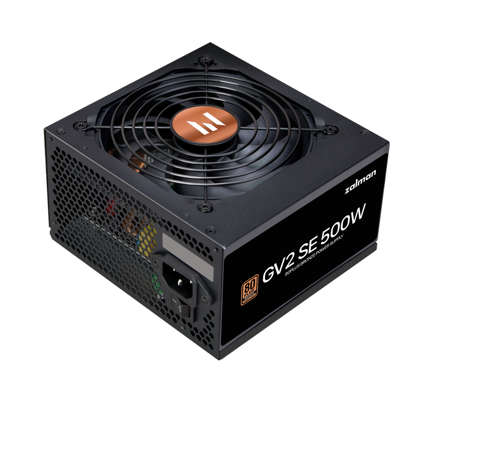 مزود طاقة ZALMAN GV2SE 500W يوضح المواصفات