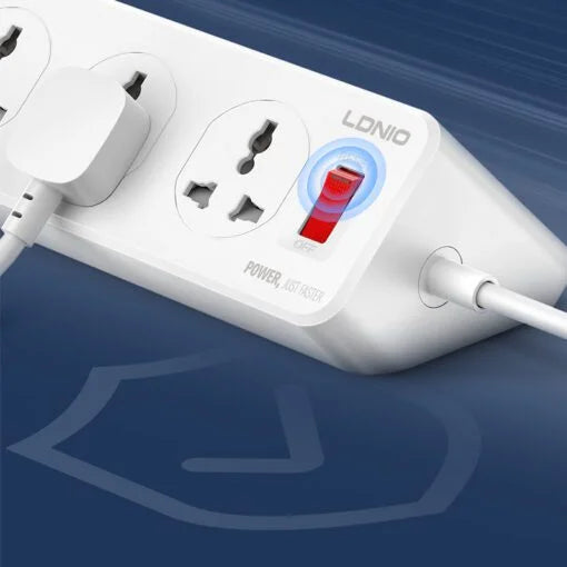 Power Strip LDNIO SC10610 2500W 10 SOCKETS
