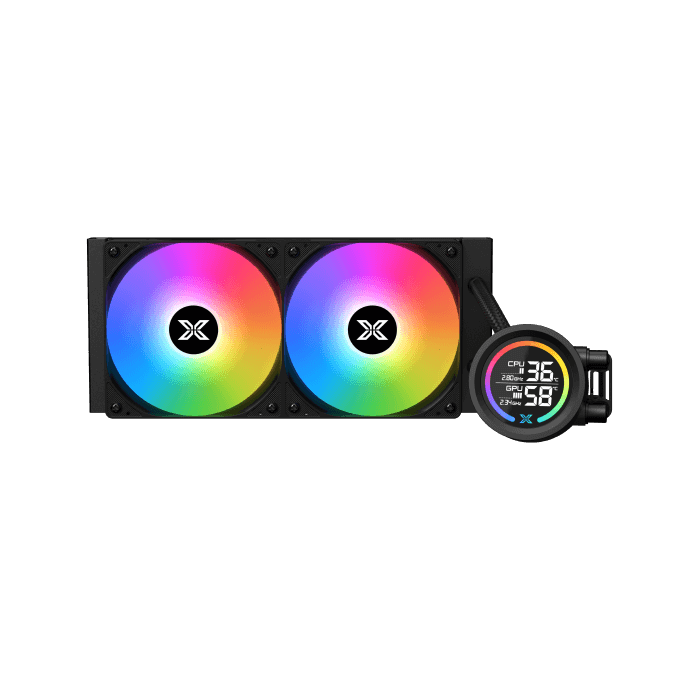 Xigmatek LK 240 Digital Argb Aio Digital Segment LCD Liquid Cpu Cooler