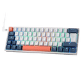 Keyboard Redragon K617 Fizz 60% Wired RGB Gaming Keyboard - Red Switches - White Blue