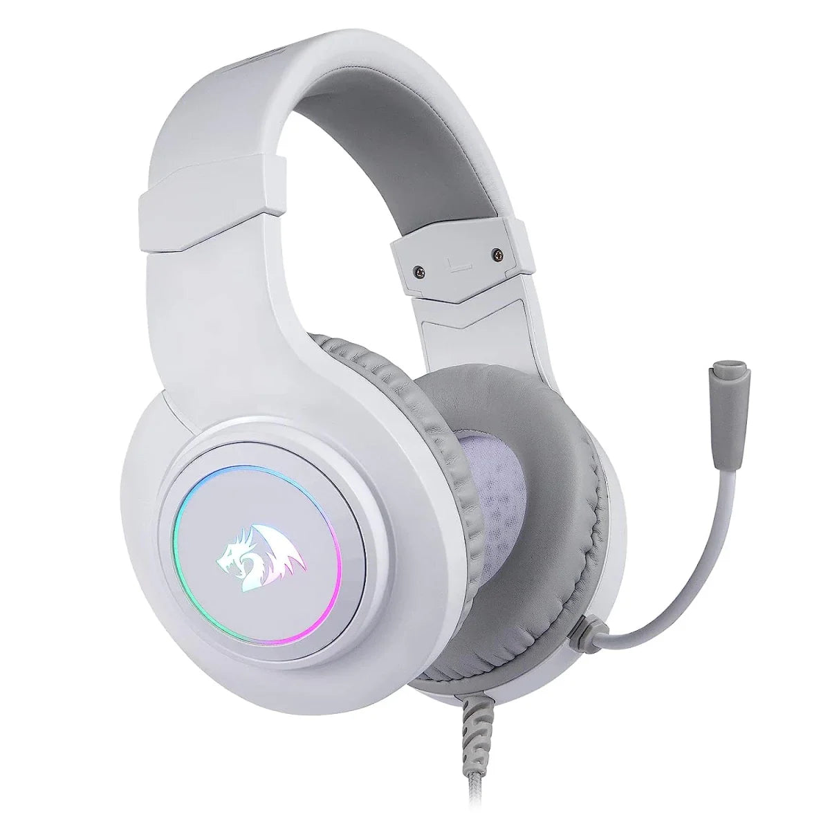 Redragon HYLAS H260 RGB Gaming Headset - White