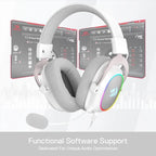 Redragon H510 Zeus-X RGB Wired Gaming Headset - 7.1 Surround Sound white