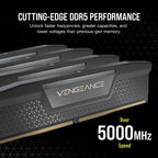 CORSAIR Vengeance DDR5 RAM 32GB (2x16GB) 6000MHz CL36 AMD Expo & Intel XMP Desktop Computer Memory - Grey