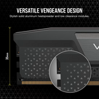 CORSAIR Vengeance DDR5 RAM 32GB (2x16GB) 6000MHz CL36 AMD Expo & Intel XMP Desktop Computer Memory - Grey