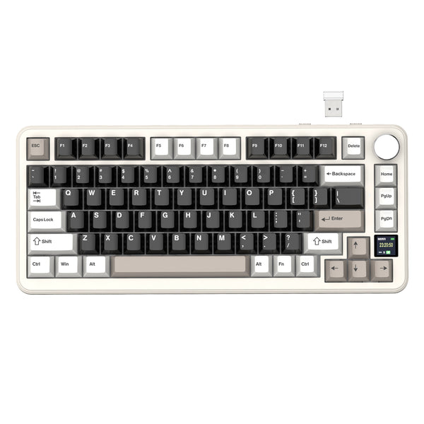 Keyboard Attack Shark X85PRO Cheese white