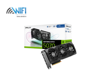 كرت شاشة PNY RTX 5070 OC BLACK Triple Fan من الأمام