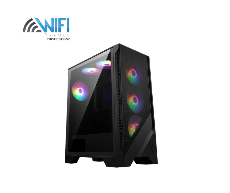 جهاز MSI MAG FORGE 120A AirFlow من الأمام - Mid Tower