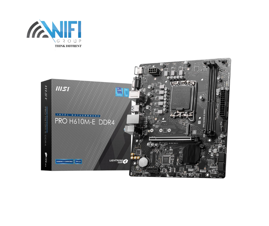 لوحة MSI PRO H610M-E بمنفذ LGA1700