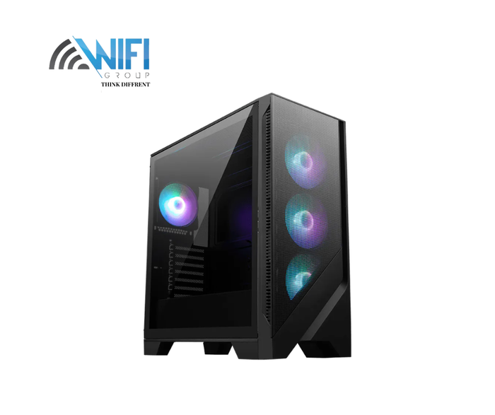 جهاز MSI MAG FORGE 321R AIRFLOW من الأمام - واجهة شبكية