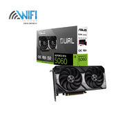 كرت شاشة ASUS Dual RTX 5060 8GB GDDR7 OC من الأمام
