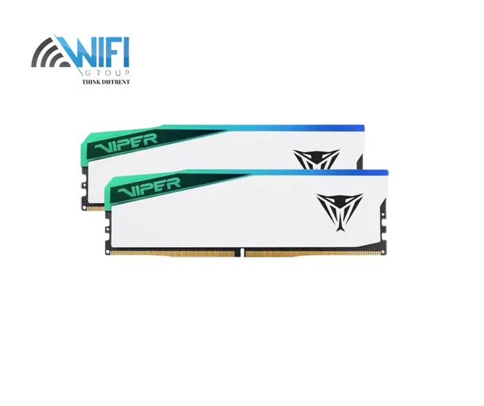 رام VIPER GAMING ELITE5 RGB DDR5 32GB 6400MHz CL32 أبيض