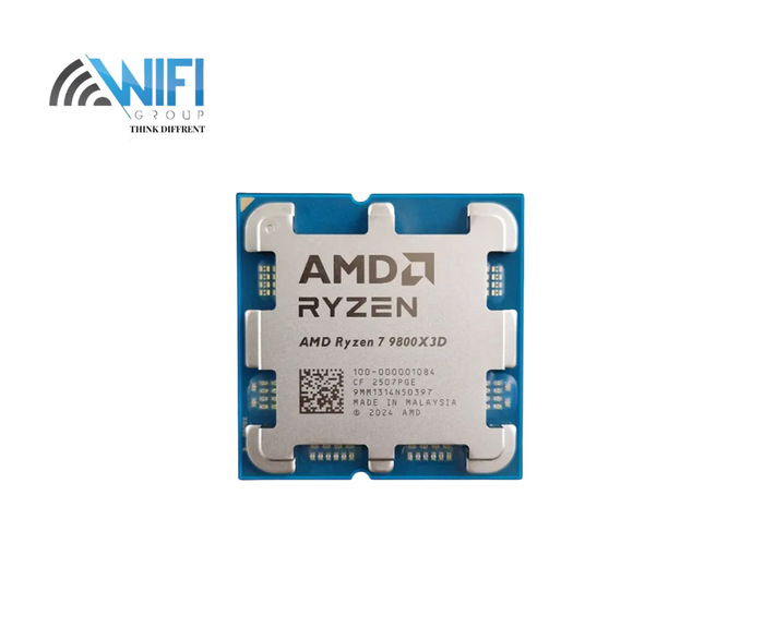 معالج AMD Ryzen 7 9800X3D Tray من الأمام