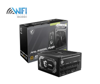 مزود طاقة MSI MAG A1000GL PCIE5 1000W من الأمام