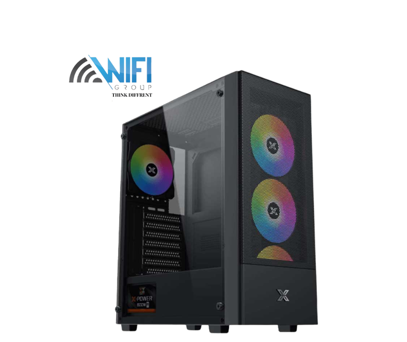 كيس Xigmatek Hero II Air ARGB ميد تاور أبيض - WiFi Group