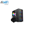كيس Xigmatek Osiris ARGB + باور Prime 750W ذهبي - WiFi Group